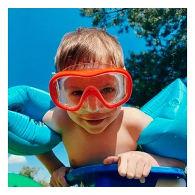 SET NATACIÓN RYBIU 55647 POTENCIA SUBMARINA MULTICOLOR