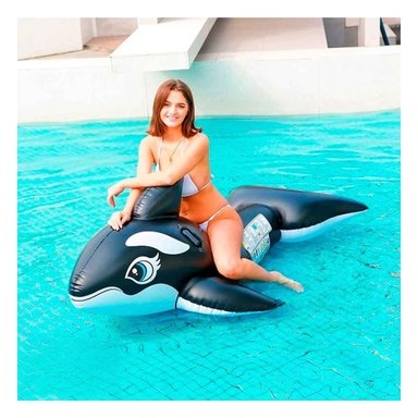 INFLABLE GRANDE ORCA 193 X 119 CM PARA PISCINA INFANTIL