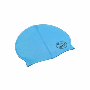 GORRO ACUÁTICO NATACIÓN RYBIU MG-SC-4602 EL CABELLO CELESTE + PAPEL REGALO