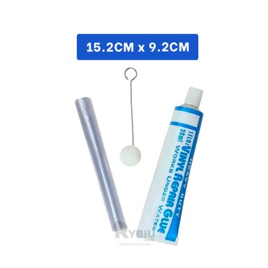 PEGAMENTO RYBIU PP-01 FACIL MANEJAR CELESTE + STICKERS