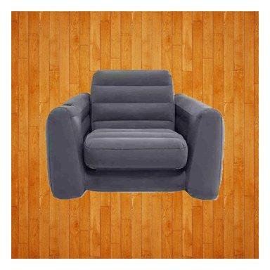 SOFA RYBIU 66551NP NEGRO ADAPTABLE PARA DESCANSO RAPIDO + REGALO STICKERS - 2