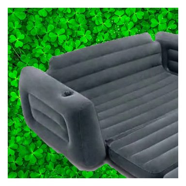 MUEBLE CAMA FUNCIONAL PARA SALA Y DESCANSO EN AMBIENTES MODERNOS Y+REGALO STICKER - 5