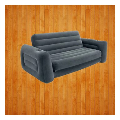 SOFA MODULAR RYBIU 66551NP NEGRO CON FUNCION ADICIONAL + PAPEL REGALO - 3