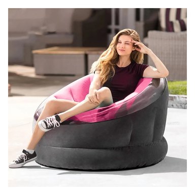 SOFA INFLABLE RYBIU 68582NP SUAVE Y VERSATIL ROSADO