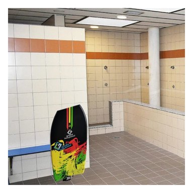 TABLA NATACIÓN RYBIU BODYBOARD INNOVADOR Y UTIL MULTICOLOR 37'' + REGALO AGENDITA