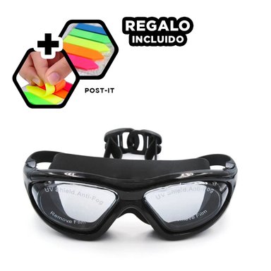 LENTES RYBIU MG-FD910 NEGRO AJUSTABLES NADO + REGALO STICKERS