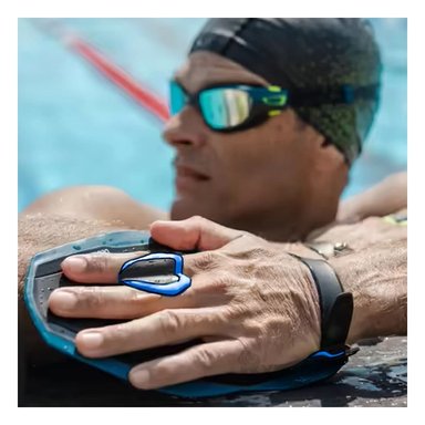 MANOPLA RYBIU W-200M AZUL NEGRO ENTRENAMIENTO PROFESIONAL - 2