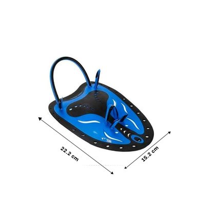 MANOPLA RYBIU W-200M AZUL NEGRO ENTRENAMIENTO PROFESIONAL - 4