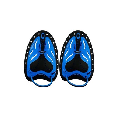 MANOPLA RYBIU W-200M AZUL NEGRO NATACION + PAPEL REGALO