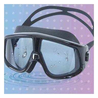 LENTE RYBIU W-6105 NEGRO NATACION PROTECCION UV