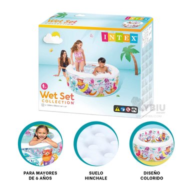 PISCINA VACACIONES PARA USAR EN EL PATIO Y+REGALO AGENDITA - 3