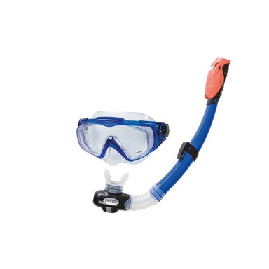 SET NATACIÓN RYBIU 55962 PRACTICO DIVERSION ACUATICA AZUL + PAPEL REGALO