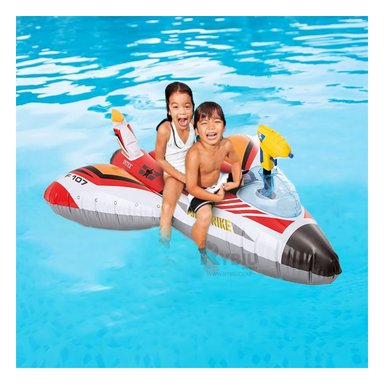 FLOTADOR MODELO DE AVION ROJO 57536NP Y+REGALO AGENDITA - 1