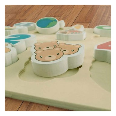 KIT DIDACTICO DE ROMPECABEZAS CON VOCALES Y COLORES Y+PAPEL REGALO - 3