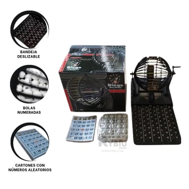 BINGO NEO FACIL DE USAR EN COLOR NEGRO Y+REGALO AGENDITA - 3