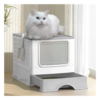 ARENERO GATO RYBIU MA32508 PRÁCTICO CERRADO TONO PLOMO + AGENDITA