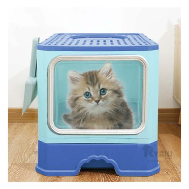 ARENERO GATO RYBIU MA32515 MA32515012 PRÁCTICO CERRADO TONO CELESTE + AGENDITA