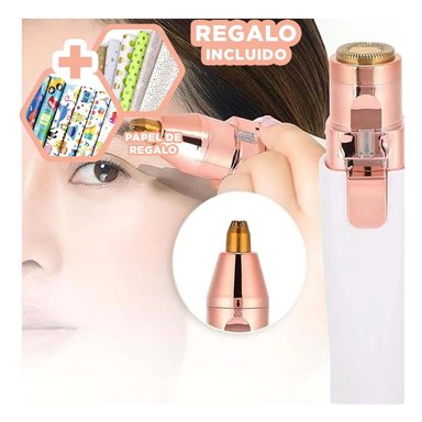 DEPILADOR INALÁMBRICO RYBIU PORTATIL CEJAS EN BLANCO + PAPEL REGALO BE30309