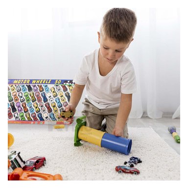 CARRITOS PARA INFANTES EN TONO MULTICOLOR Y+REGALO STICKERS