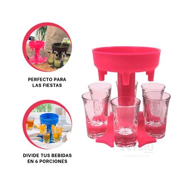 DISPENSADOR RYBIU JU30870 ROSADO BEBIDAS + STICKERS - 3