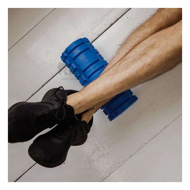 RODILLO RYBIU DE29537 LARGO 29CM FACILITADOR ESTIRAMIENTO AZUL + REGALO AGENDITA