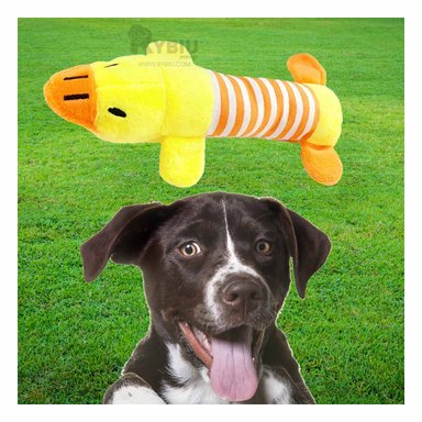 PELUCHES  PERRO MA29950 CON SONIDO CHIRRIANTE RYBIU