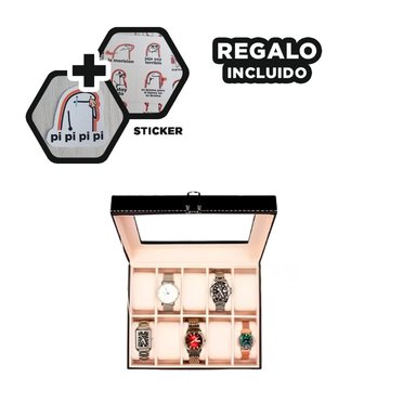 ORGANIZADOR RYBIU BE32335 CUERO NEGRO DURADERO + REGALO STICKERS