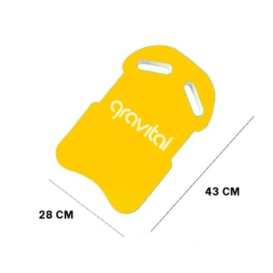PRODUCTO ACUATICO GRAVITAL ST 23 CON CINTURA RESISTENTE AMARILLO CASA Y+REGALO STICKER - 4