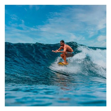TABLA RYBIU ST-6 AMARILLO SURF 6 PIES IDEAL LA PLAYA - 1