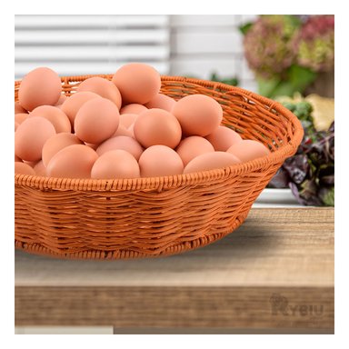 SET CESTA RYBIU HO32305 MARRON UTIL REDONDA REUNIONES TEJIDA + REGALO AGENDITA