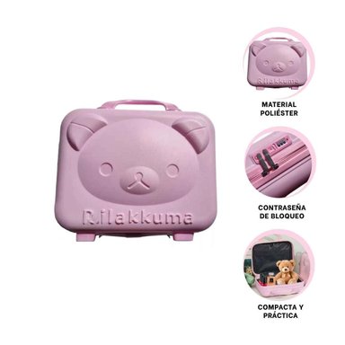 MALETA RYBIU HO32346 MALETA MULTIUSOS OSO COMPACTA ROSADO - 3
