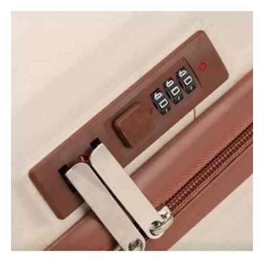 SET MINI MALETA RYBIU HO32347 PORTATIL BEIGE + PAPEL REGALO - 5