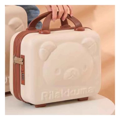 MINI MALETA RYBIU HO32347 MULTIUSOS OSO GUARDAR BEIGE