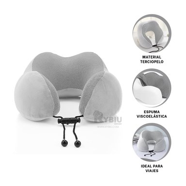 ALMOHADA RYBIU HO32368 CÓMODA PLOMO + REGALO AGENDITA 25 X 27 CM - 4