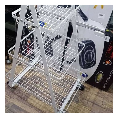 ESTANTE PORTATIL DE COLOR BLANCO Y+REGALO STICKERS