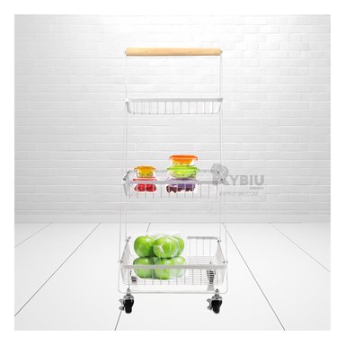 ESTANTE RYBIU HO32417 BLANCO CON RUEDAS + REGALO AGENDITA