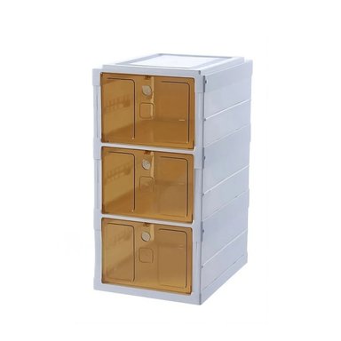 ZAPATERA RYBIU HO32422 BLANCO DURADERA CON TAPA AMBAR + PAPEL REGALO