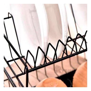 SET ESCURRIDOR RYBIU HO32426 NEGRO RESISTENTE 2 NIVELES + REGALO AGENDITA