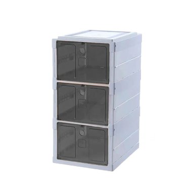 ZAPATERA RYBIU HO32421 BLANCO DURADERA CON TAPA NEGRO + PAPEL REGALO