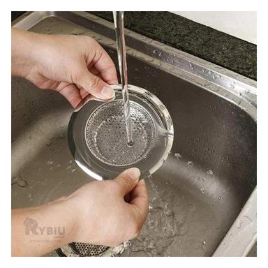 REJILLA COLADORA PARA CAÑOS EN PLATEADO Y+REGALO STICKERS