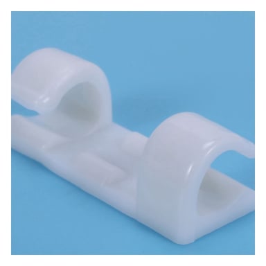SUJETADORES PARA ORDEN DE CABLES CON SET COLOR BLANCO DE 16 PIEZAS Y+PAPEL REGALO - 2