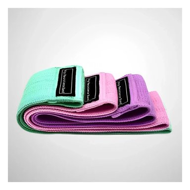 BANDAS RYBIU DE30513 DE EJERCICIO MUSLO MULTICOLOR + PAPEL REGALO - 5