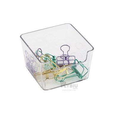 SET ORGANIZADOR ESCRITORIO RYBIU MOL2 TRANSPARENTE COMPACTO LIGERO + REGALO AGENDITA - 4