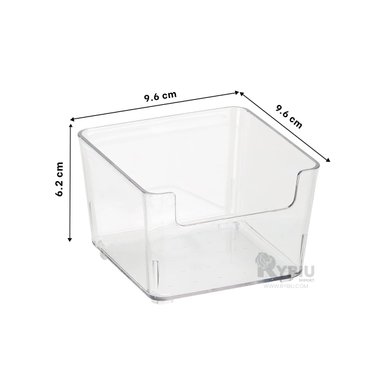SET ORGANIZADOR ESCRITORIO RYBIU MOL2 TRANSPARENTE COMPACTO LIGERO + REGALO AGENDITA - 5