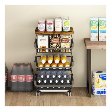 CESTA RYBIU HO32473011 NEGRO MODERNA Y UTIL + PAPEL REGALO