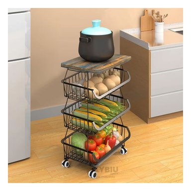 CESTA RYBIU HO32473013 NEGRO ACERADA Y VERSATIL + REGALO STICKERS