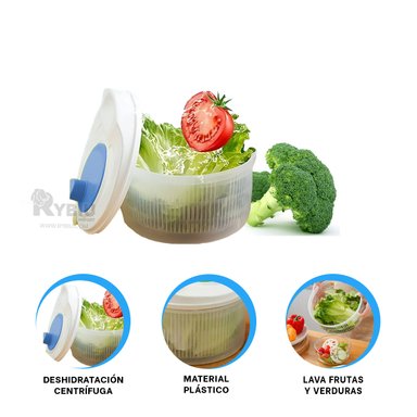 SET ESCURRIDOR RYBIU CO32441 AZUL FUNCIONAL BLANCO + REGALO STICKERS