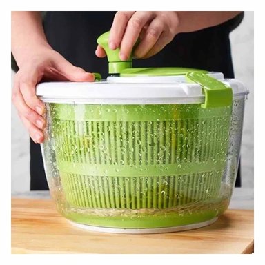 SET ESCURRIDOR RYBIU CO32443 VERDE IDEAL VEGETALES + PAPEL REGALO - 5