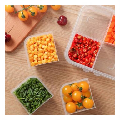 SET ESCURRIDOR RYBIU CO32439 TRANSPARENTE IDEAL FIDEOS BLANCO + REGALO STICKERS - 2