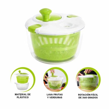 SET ESCURRIDOR RYBIU CO32443 VERDE FIDEOS TONALIDAD + REGALO STICKERS - 3